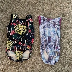 Plum practice wear leotards